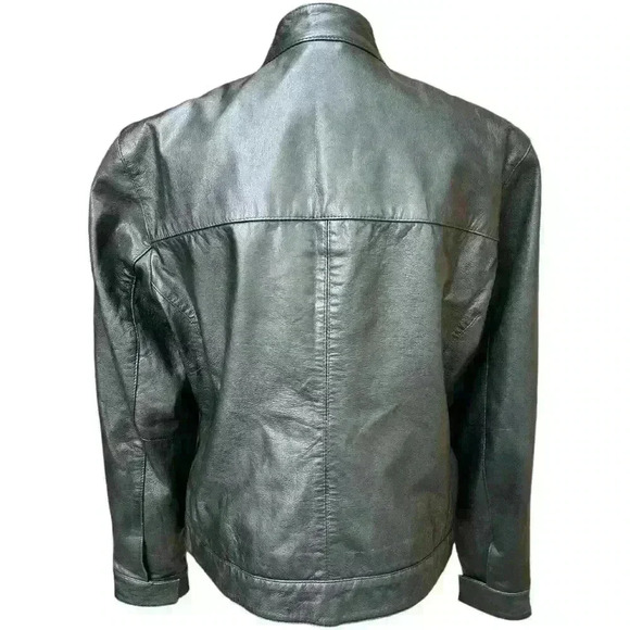 Vintage Helline Germany 100% Leather Women’s Motorcycle Biker Jacket EUR sz 40 - Picture 3 of 15